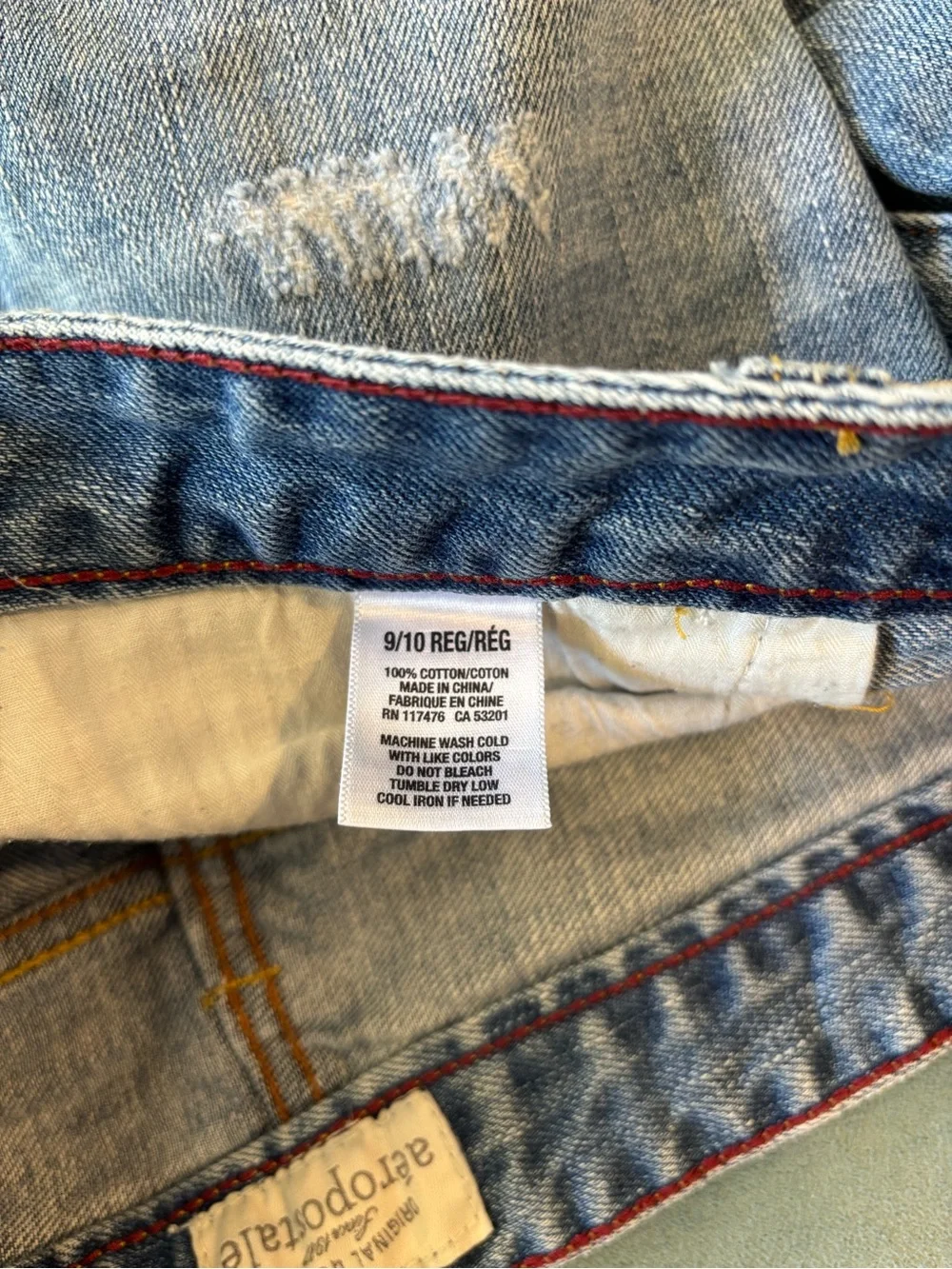Aeropostale Rolled-Hem Denim Shorts